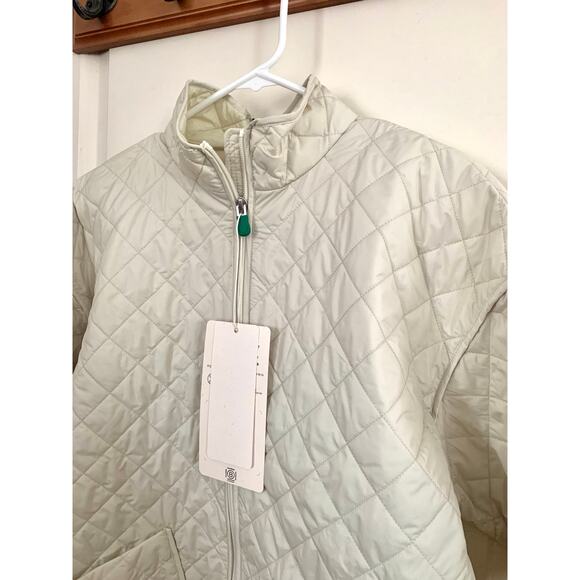 Save the Duck Talita Quilted Jacket in Banana Yellow - Picture 7 of 15